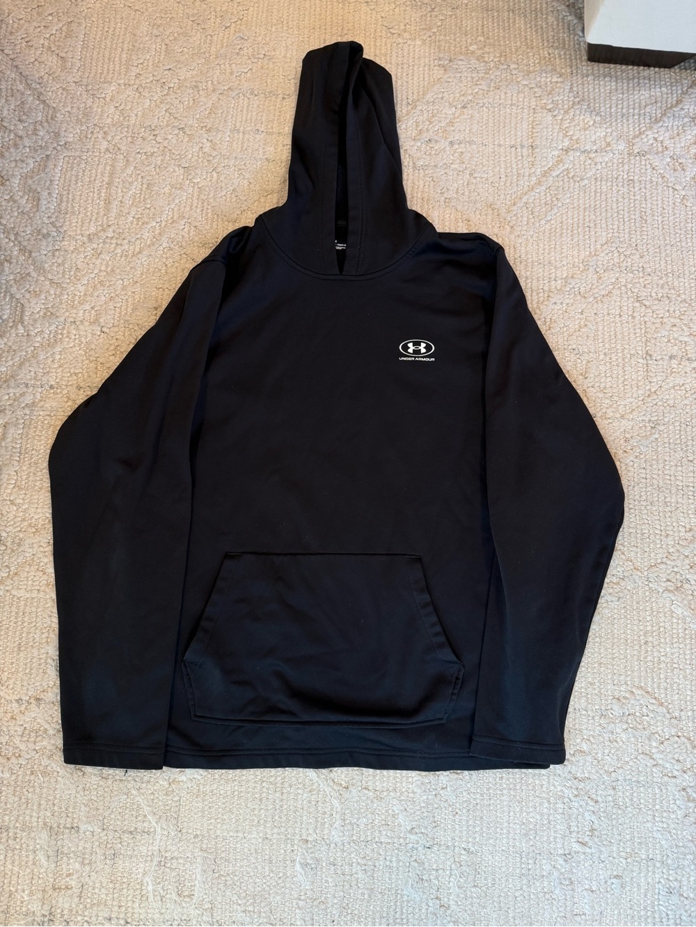 Under Armour Loose Fit Hoodie Black Size XL